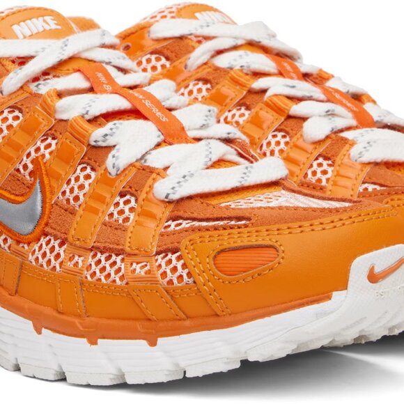 Size 10 - Men Nike P-6000 Premium Kumquat/Metallic Silver HQ3641-886 NEW - Picture 12 of 13